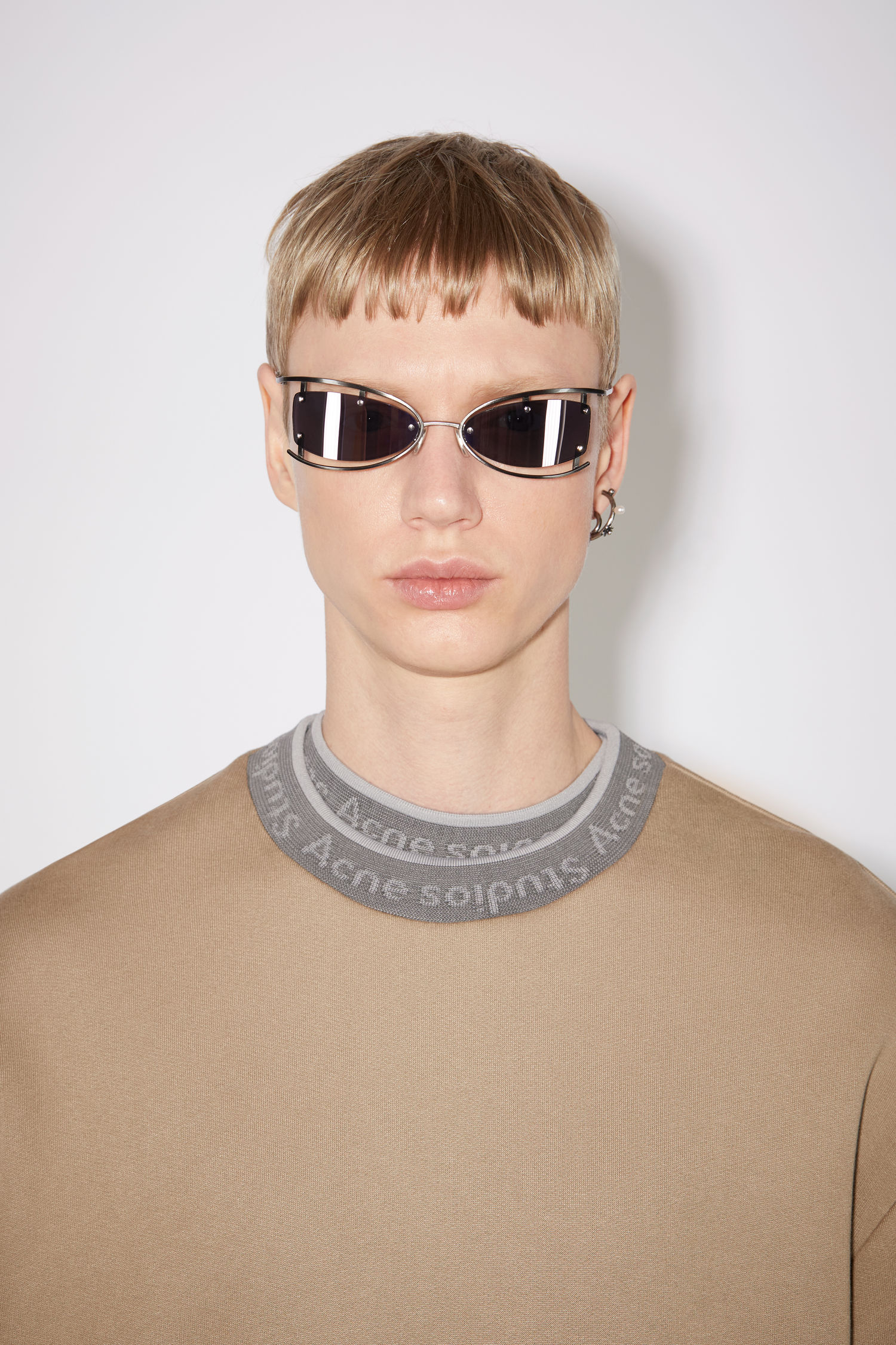 acne studios logo sweatshirt