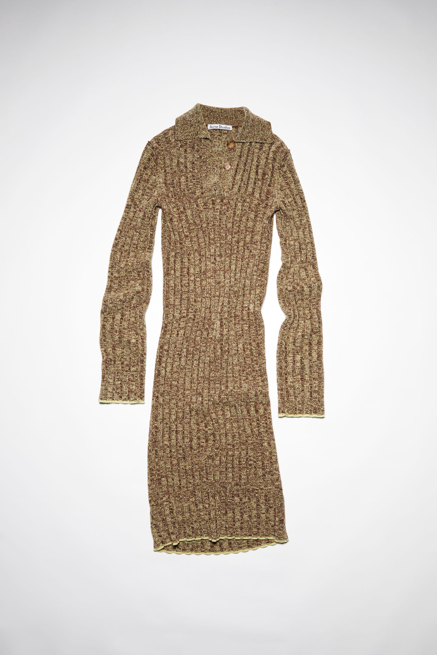 Acne Studios - Polo ribbed knit dress 