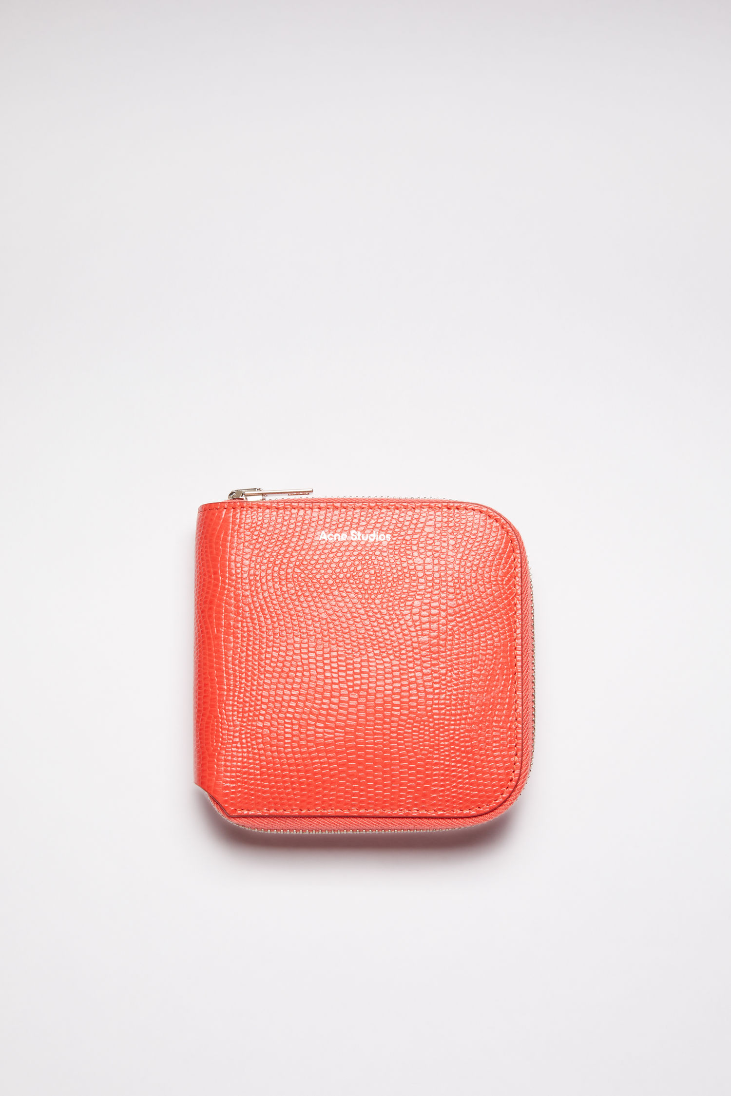 bright red wallet