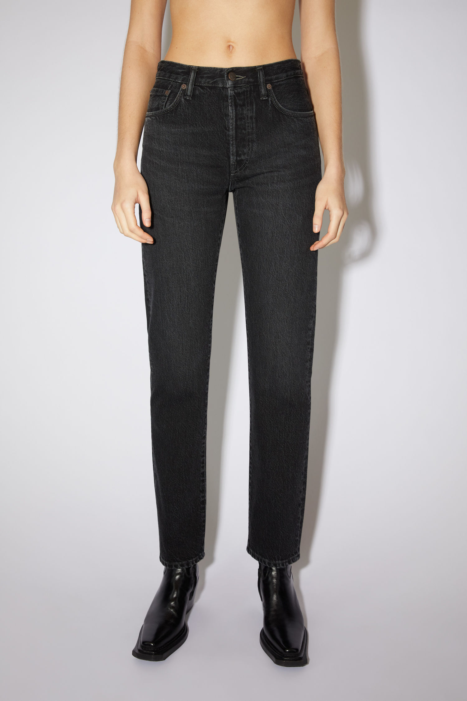 Acne Studios - Straight fit jeans - Black