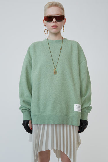 Ready-to-wear FN-WN-SWEA000029 Green melange 375x