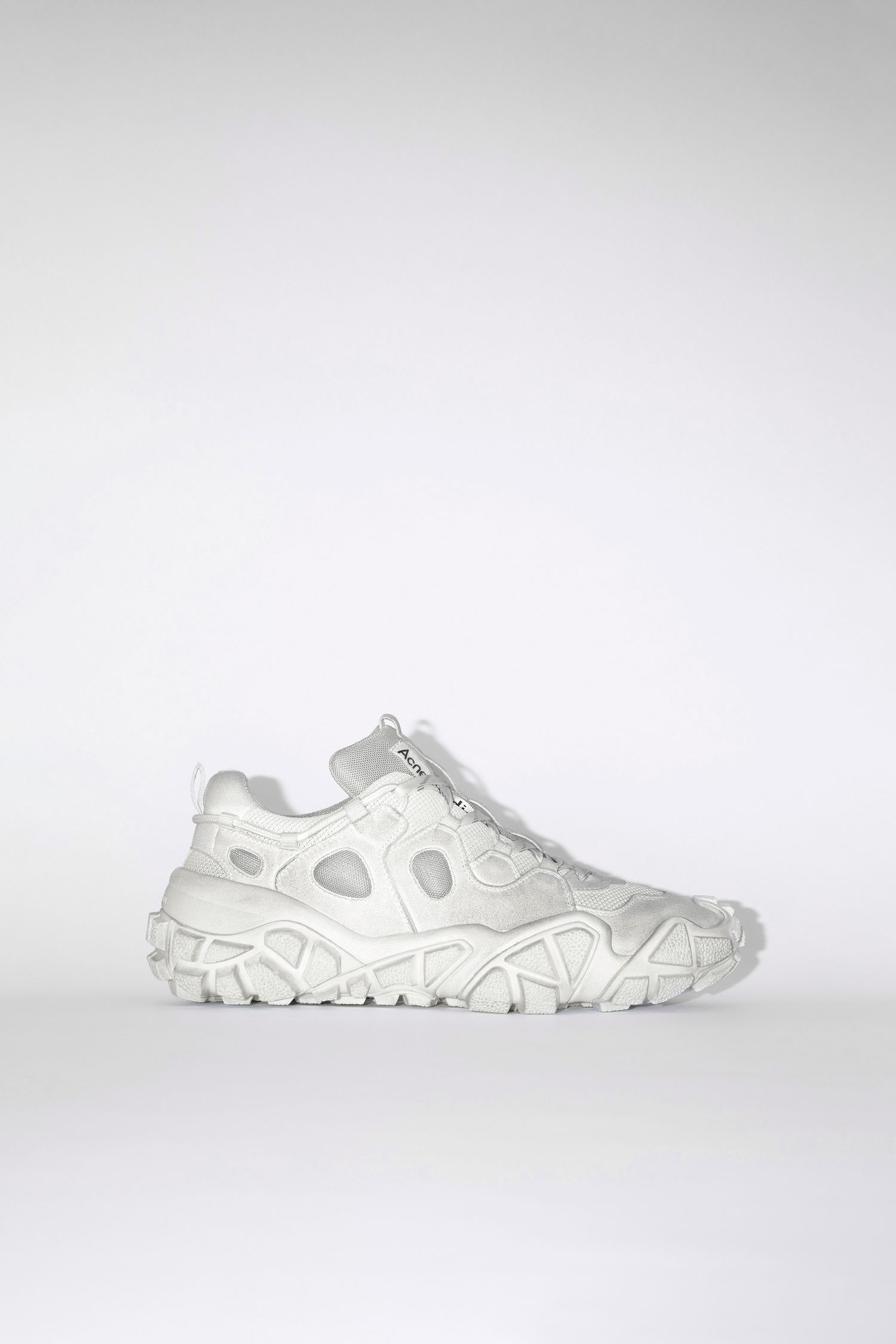 Acne Studios - Distressed sneakers - White