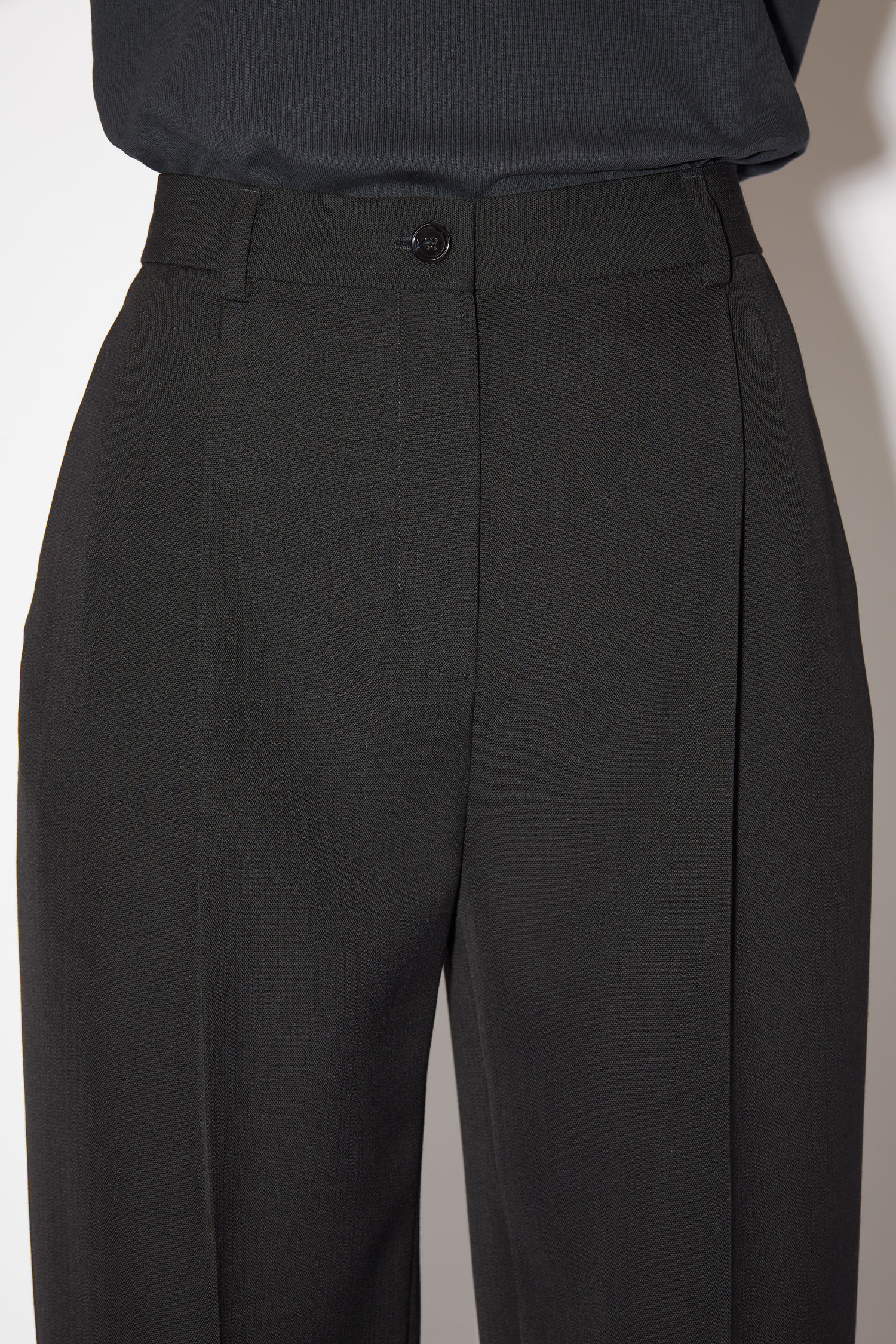 Acne Studios - Pleated trousers - Black