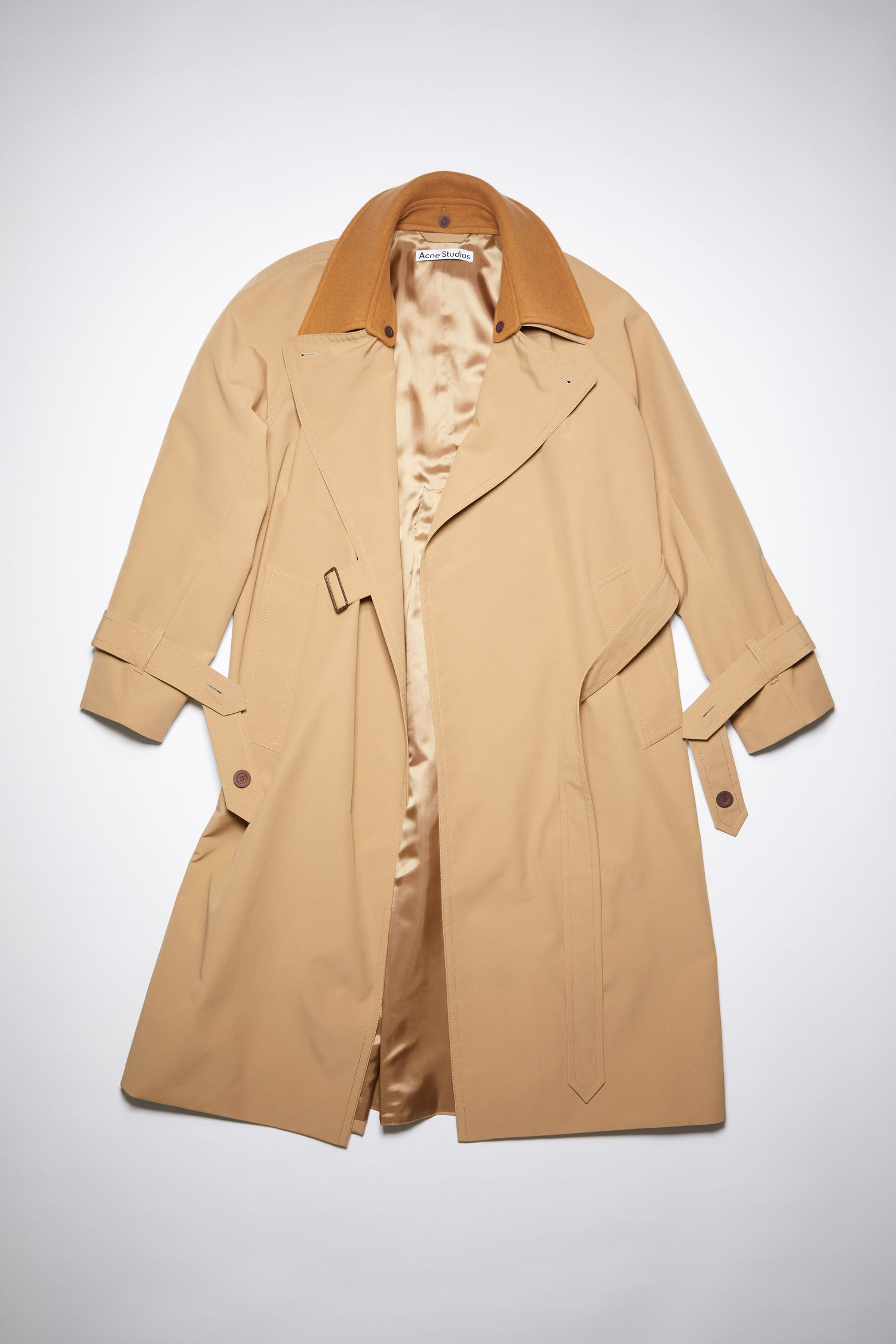 lined duster coat