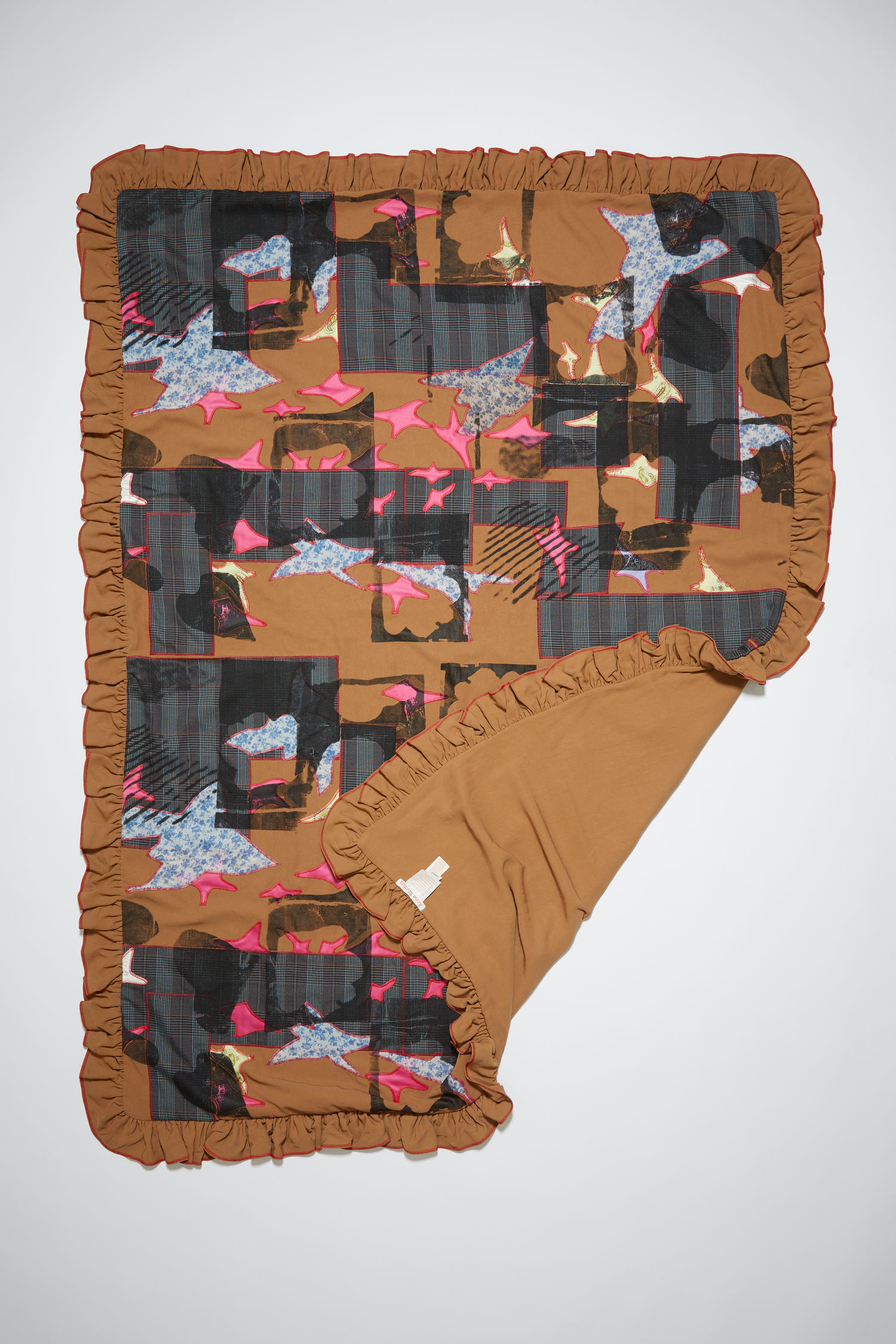Acne Studios Patchwork blanket Brown/multi