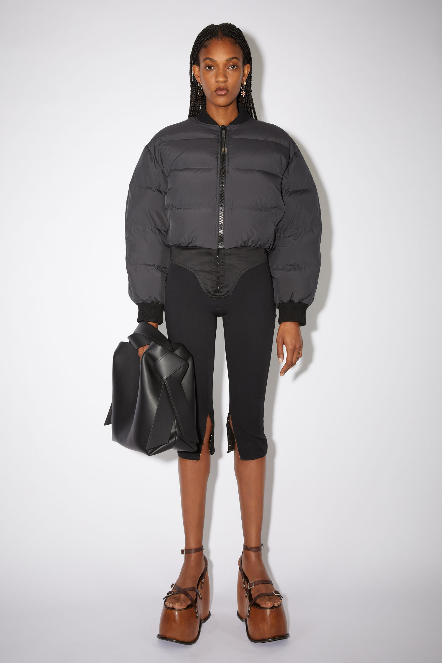 Acne Studios - Cropped trousers - Black