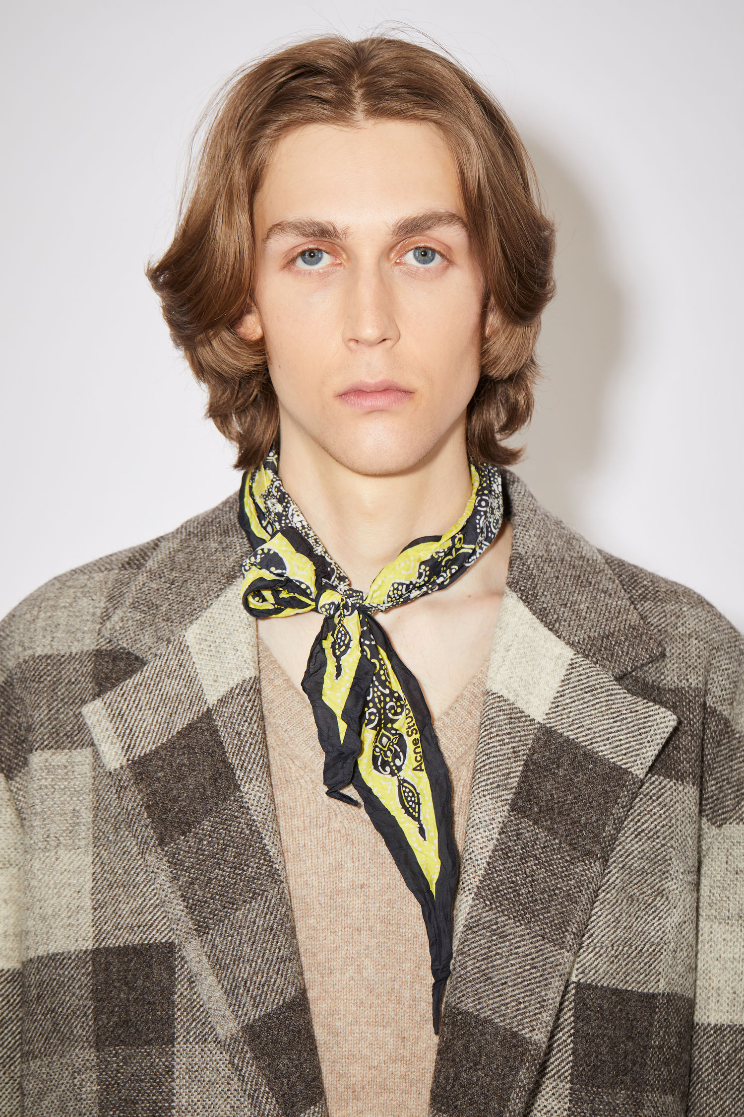 black paisley scarf