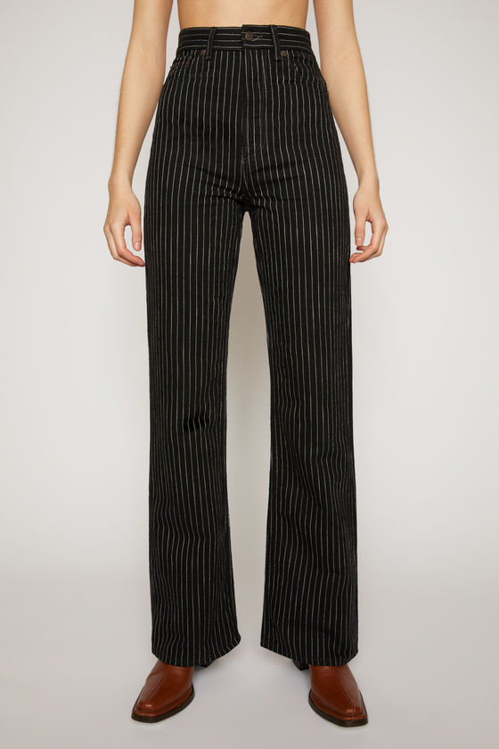 Acne Studios 1990 Black Pinstripe, Black