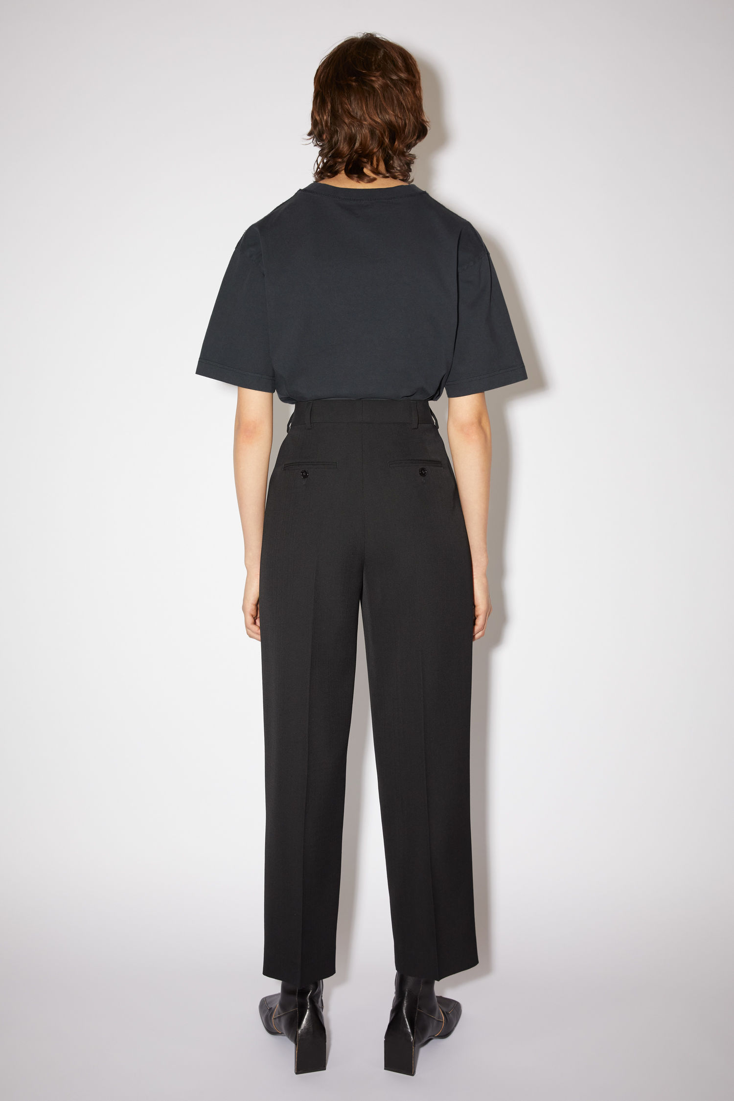 Acne Studios - Pleated trousers - Black