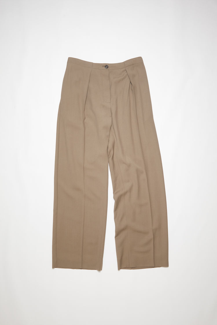 Acne Studios Tailored Trousers In Taupe Grey