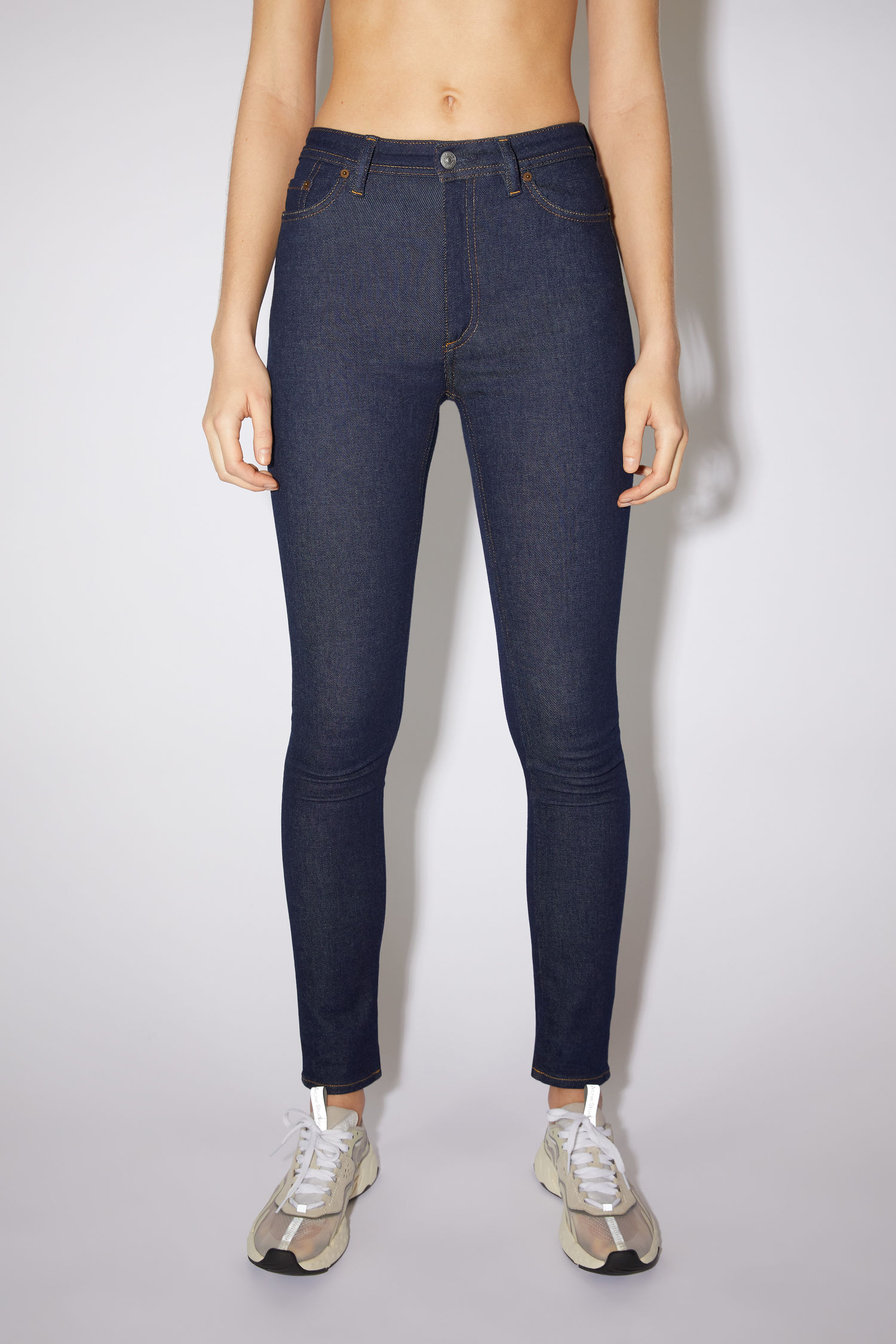 Acne Studios - High-rise skinny jeans 