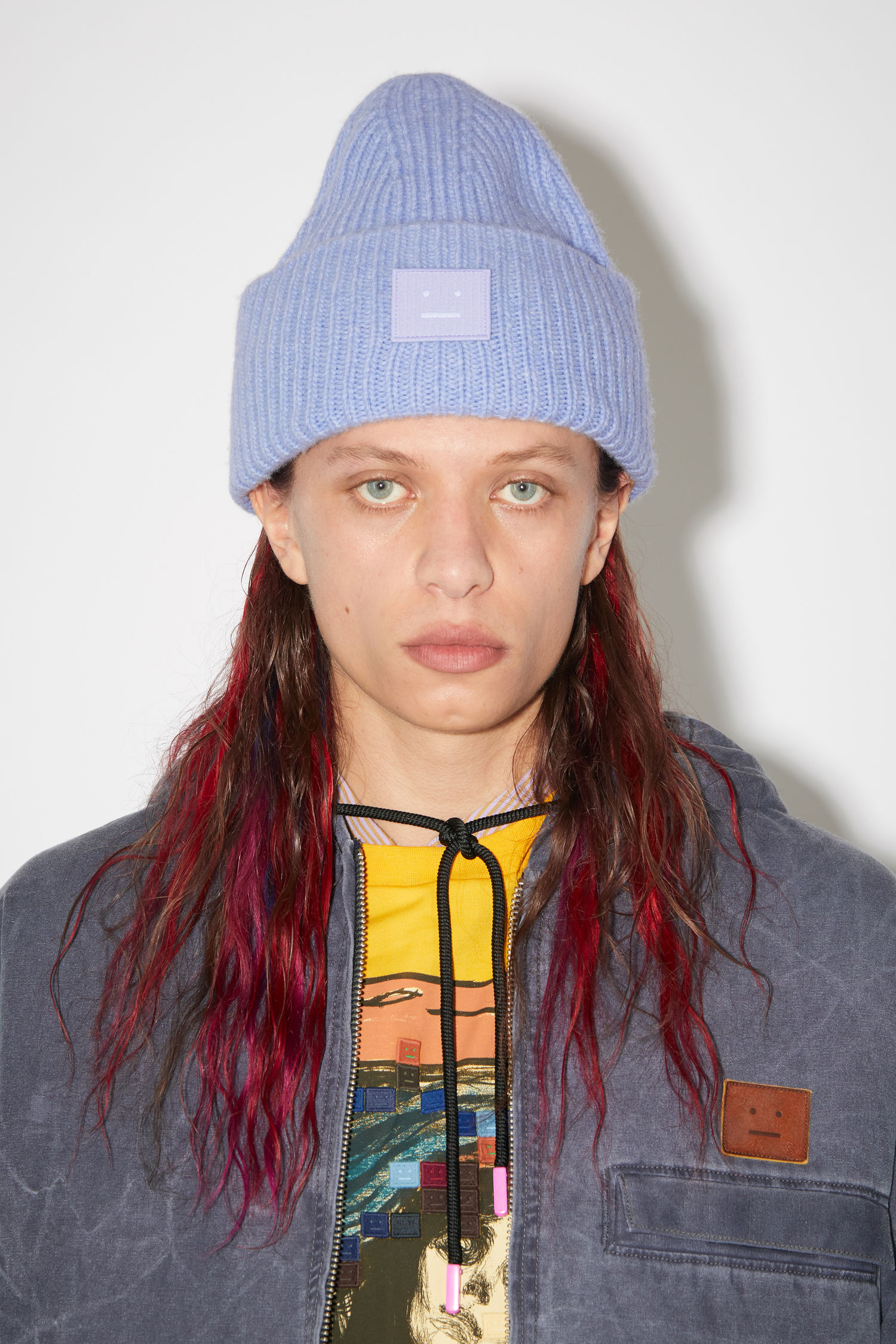 Acne Studios - Ribbed beanie hat 