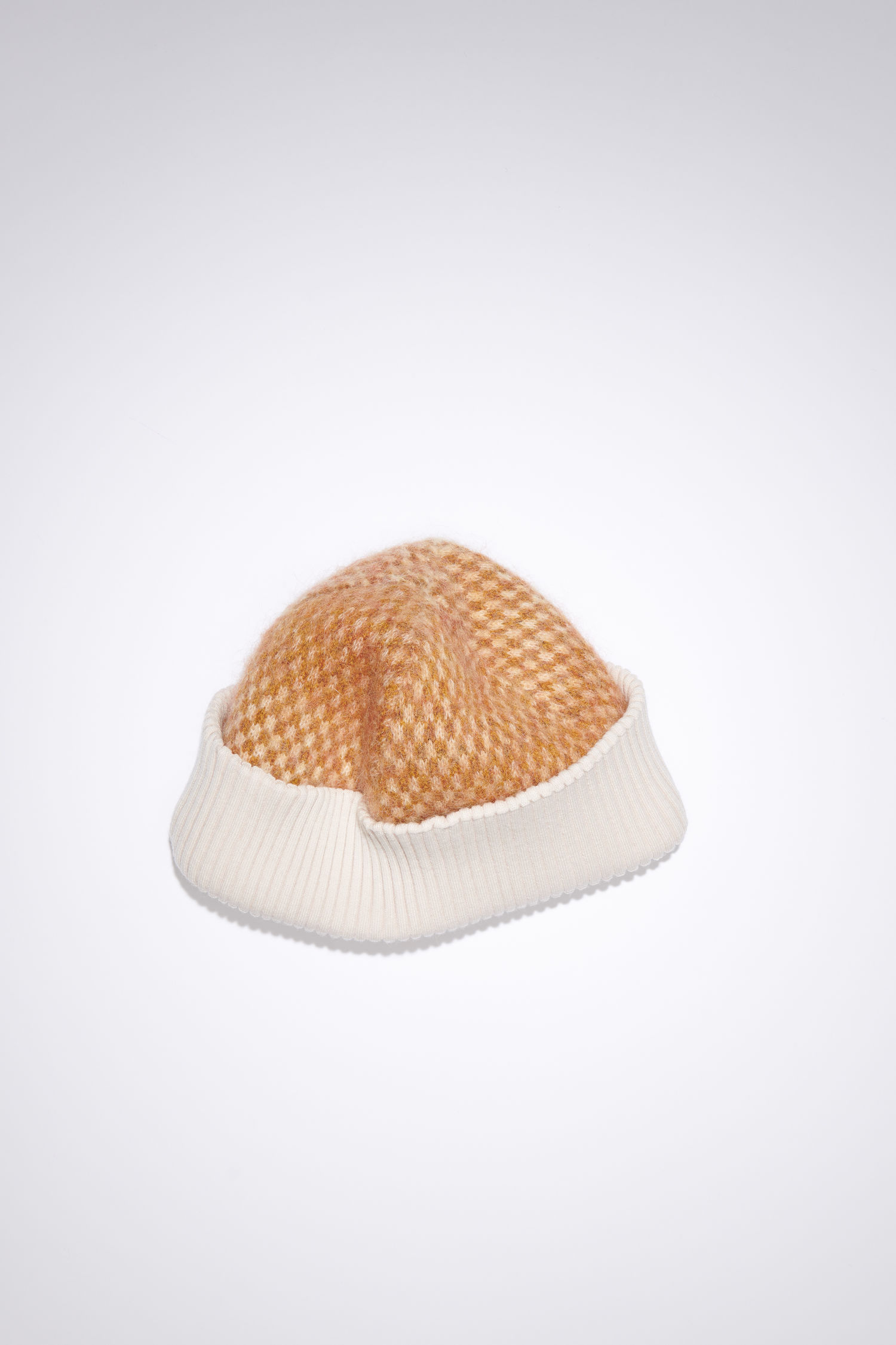 acnestudios.com | Checked beanie hat