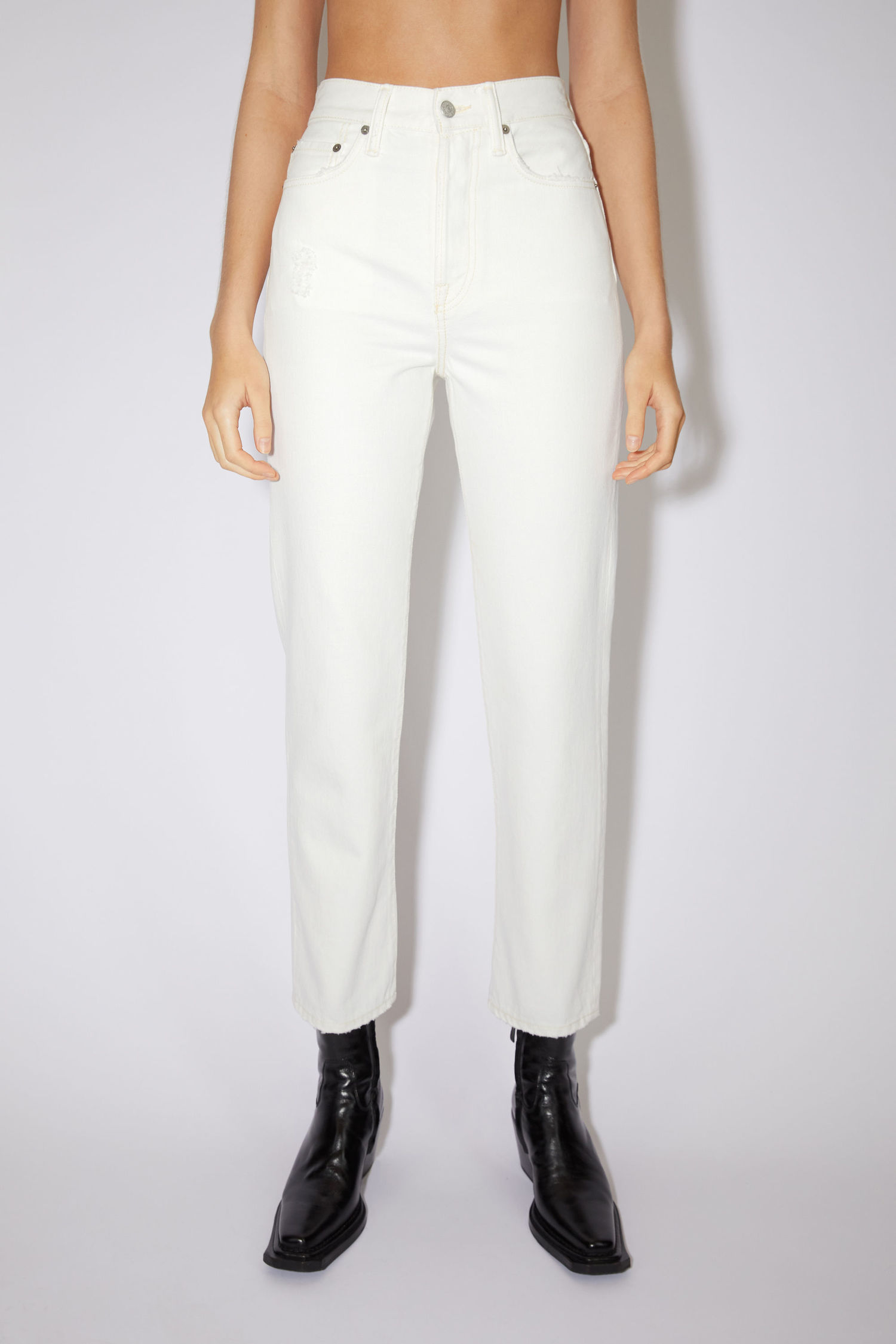 Acne Studios - Straight fit jeans - White