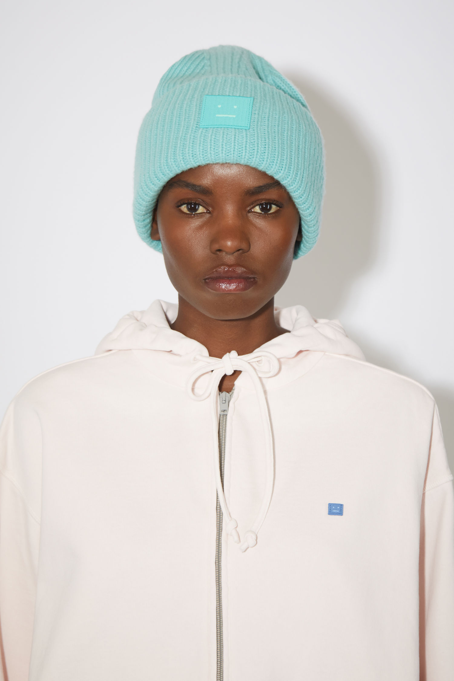 Acne Studios - Ribbed knit beanie hat 