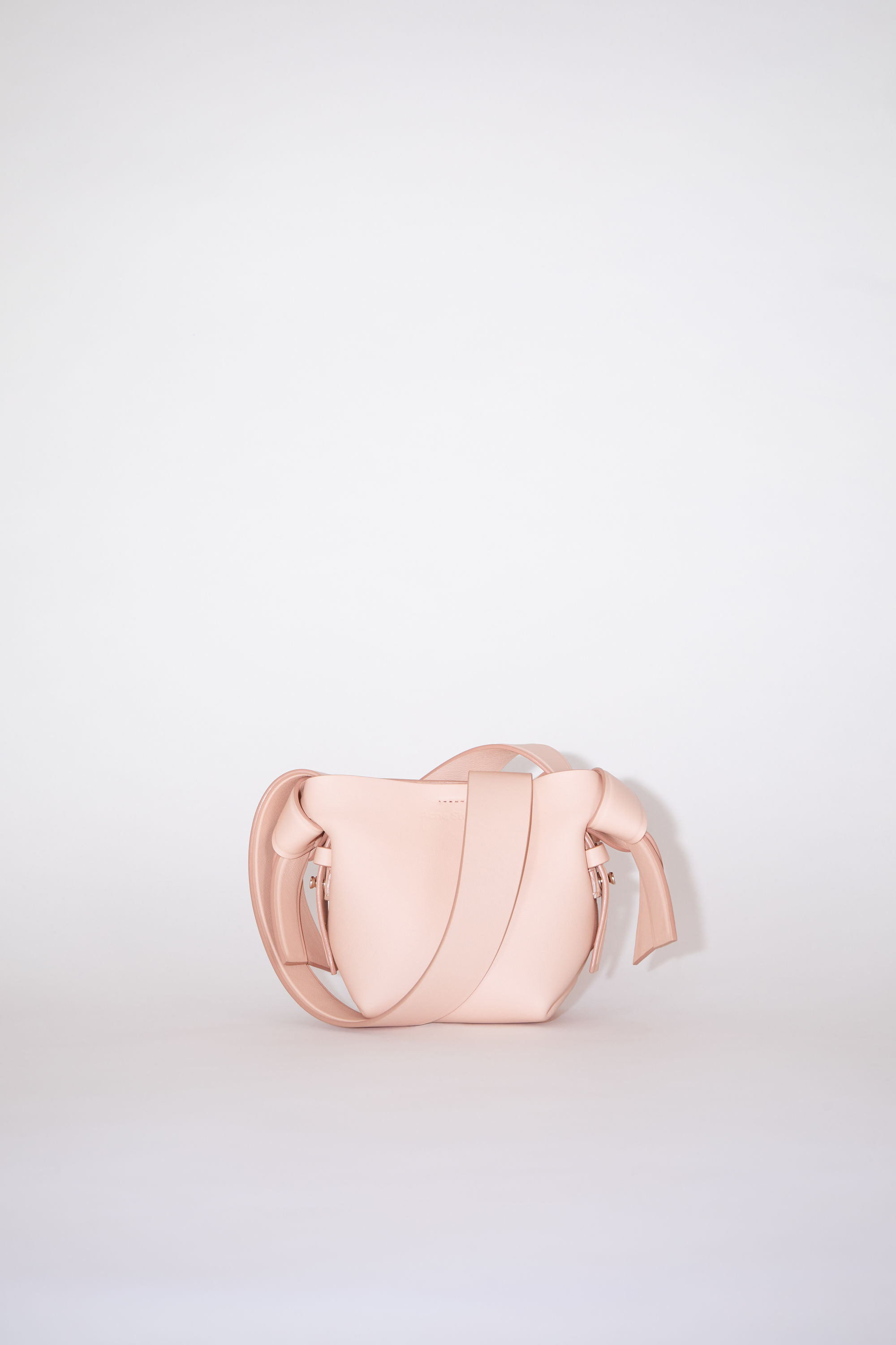 Acne Studios Musubi Micro Tote In Blush Pink