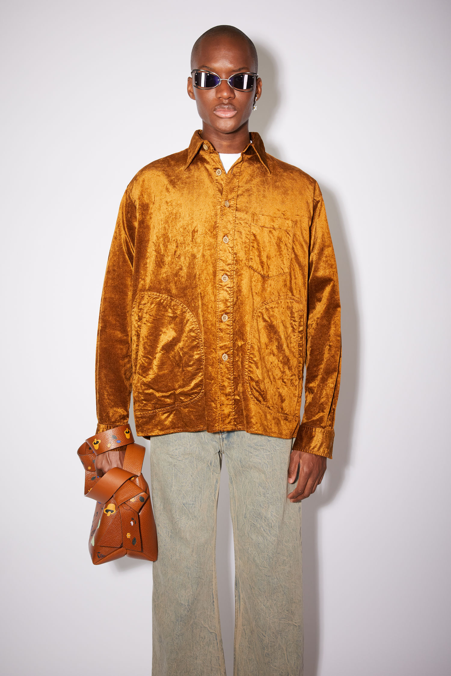 Acne Studios - Corduroy shirt - Almond 