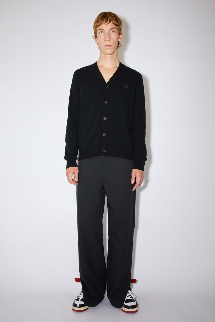 acne studios black cardigan