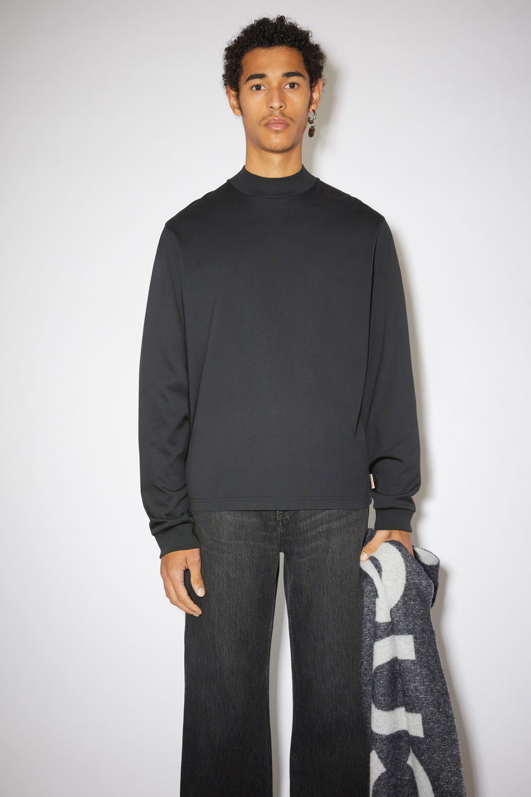 acne mock neck t shirt