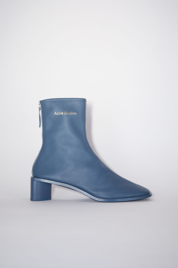 ACNE STUDIOS LOGO ANKLE BOOTS