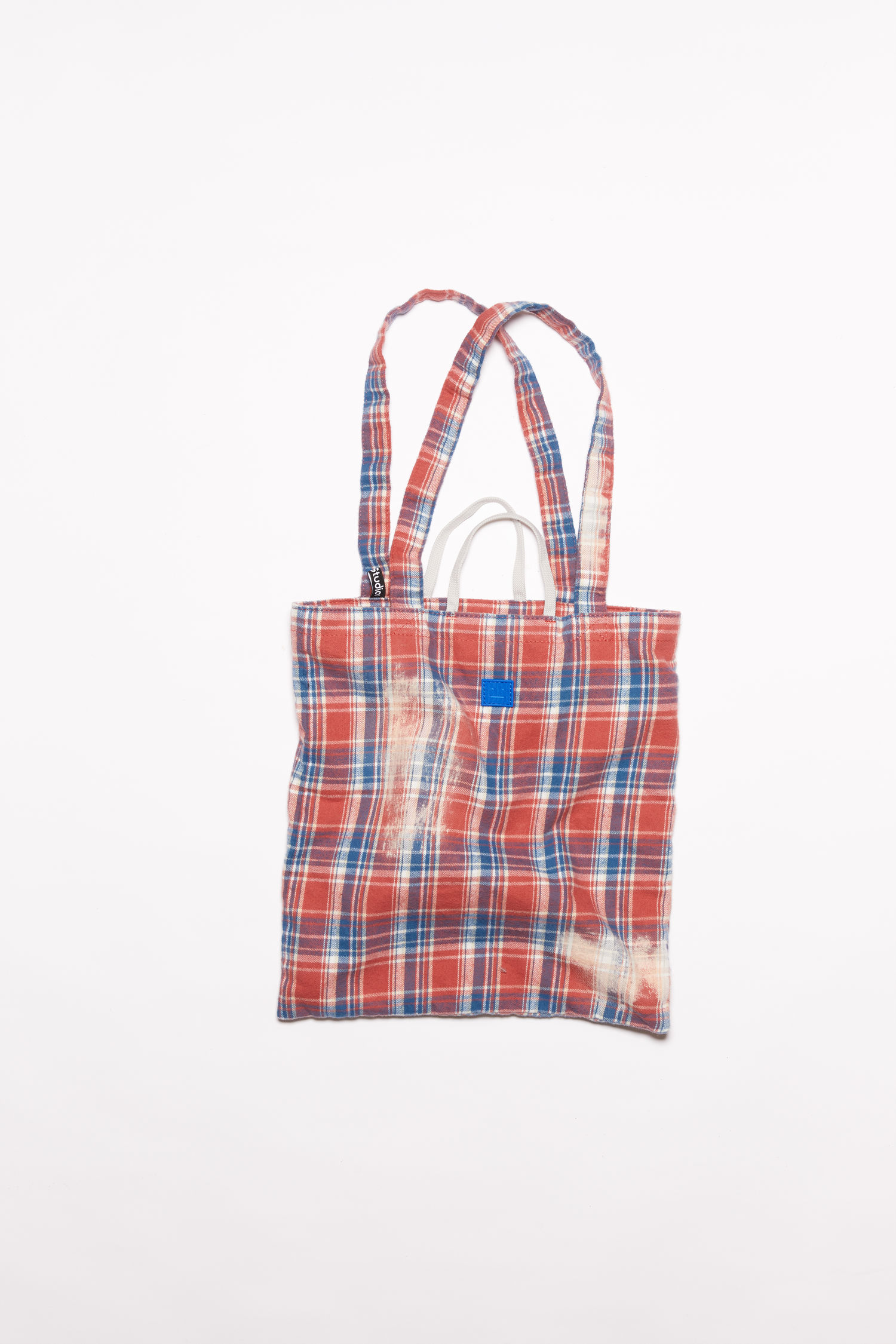 flannel tote bag