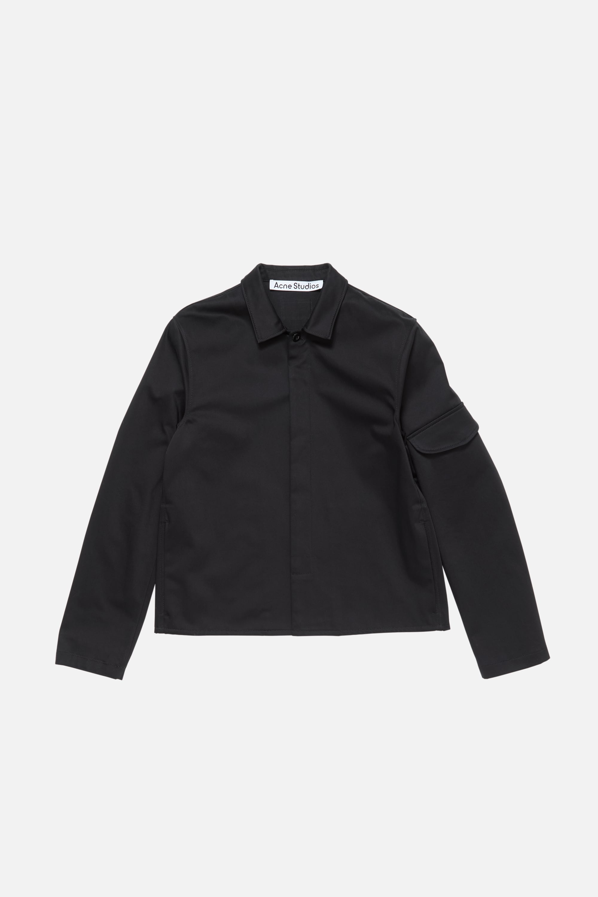 Satin Jacket - Black