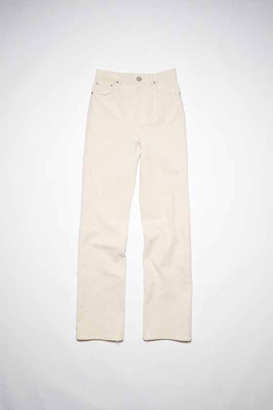Acne Studios Synthetic Ribbed Flared Pants Slacks and Chinos Womens Trousers Slacks and Chinos Acne Studios Trousers 