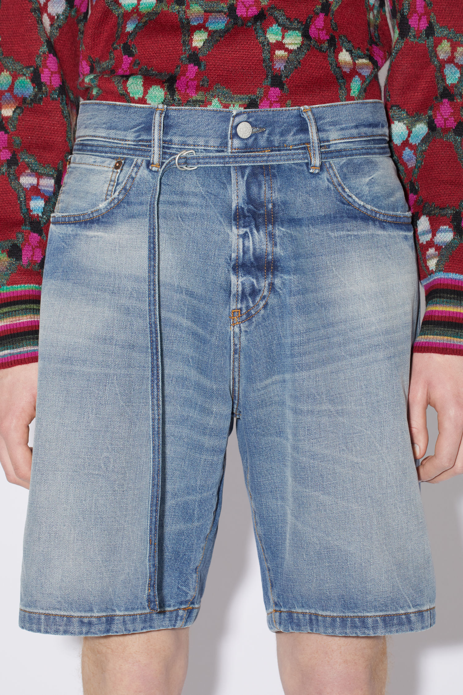 Acne Studios - Organic denim shorts 