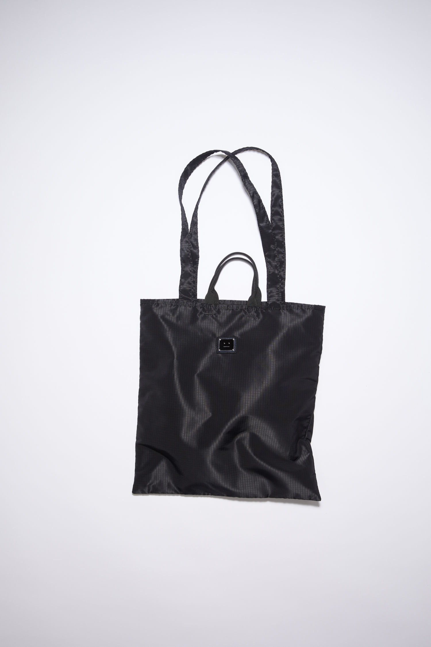 Acne Studios - Logo plaque tote bag - Black