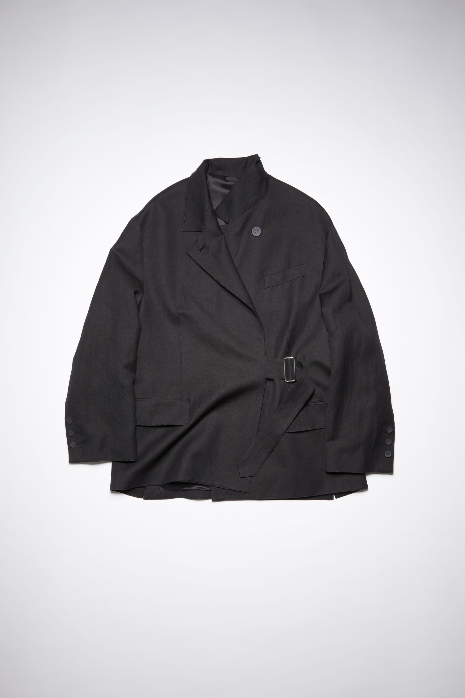 acne studios black blazer