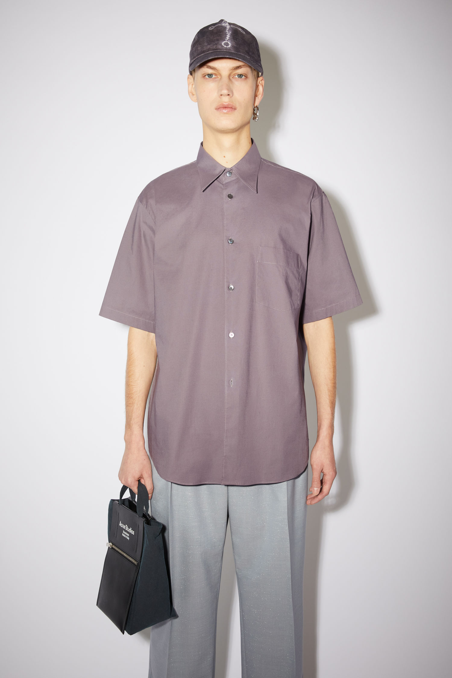 Acne Studios - Classic shirt - Dusty purple