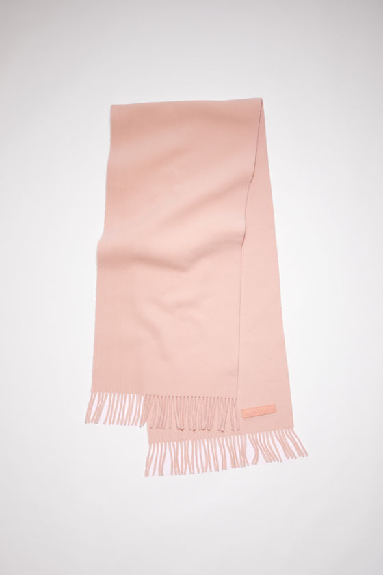 Acne Studios Wool-blend Scarf in Beige Natural Womens Scarves and mufflers Acne Studios Scarves and mufflers 