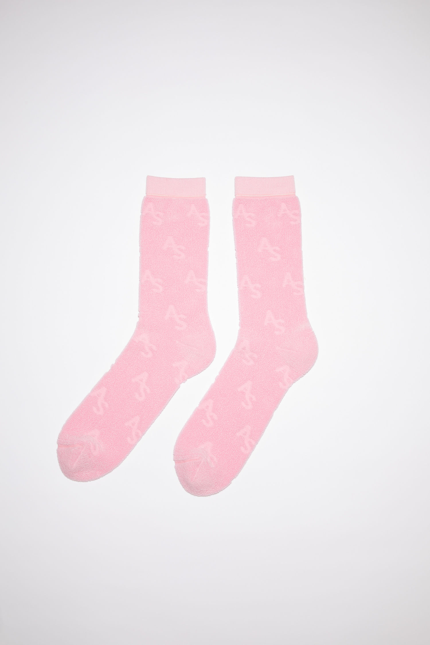 acnestudios.com | Cotton logo socks