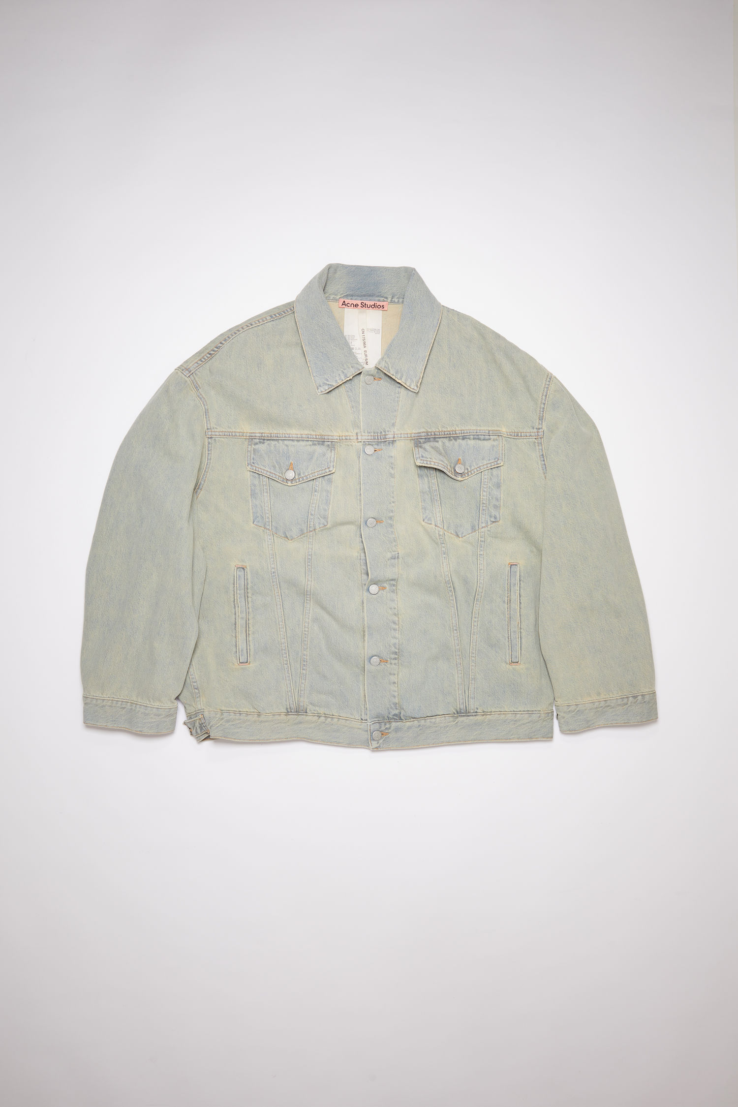 acne studios oversized denim jacket