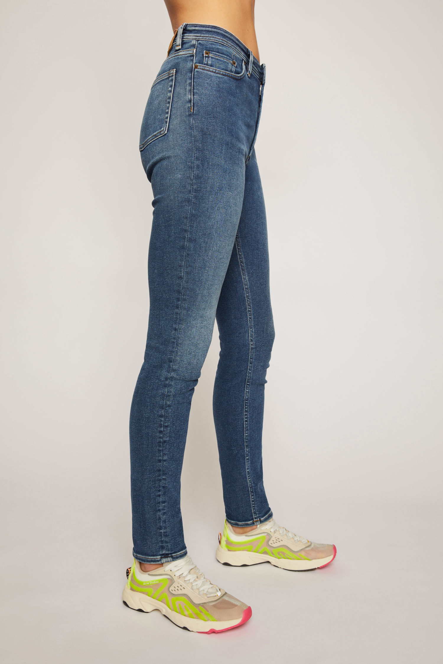 Acne Studios - High-rise skinny jeans 