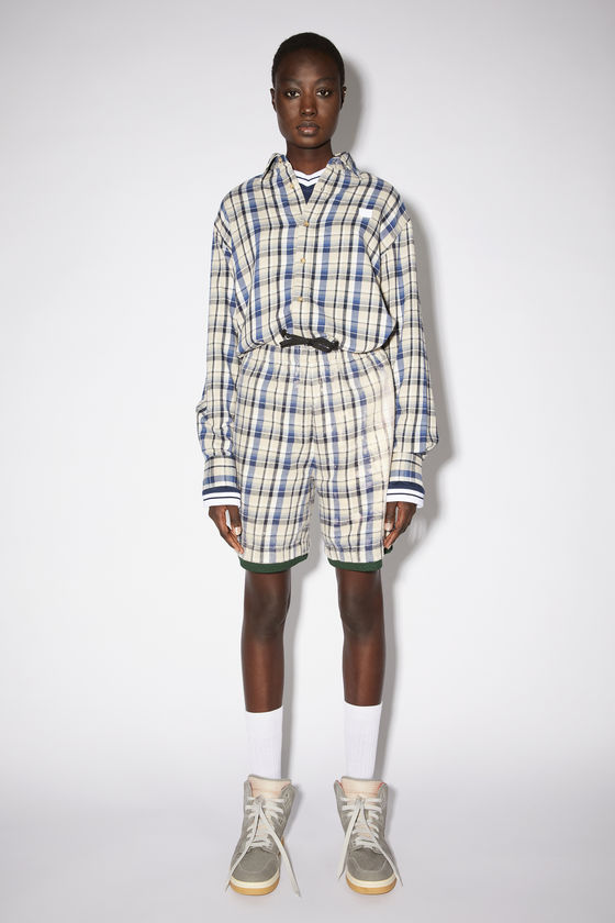 FA-UX-SHOR000011, Oat beige/blue