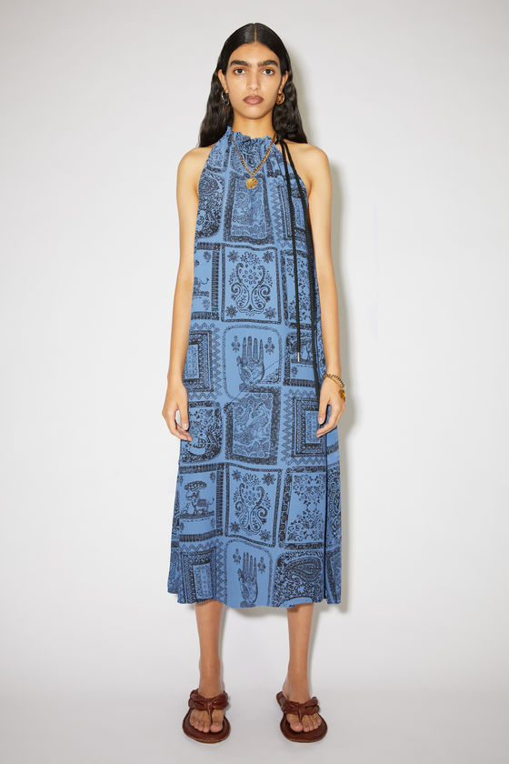 FN-WN-DRES000493, Indigo blue