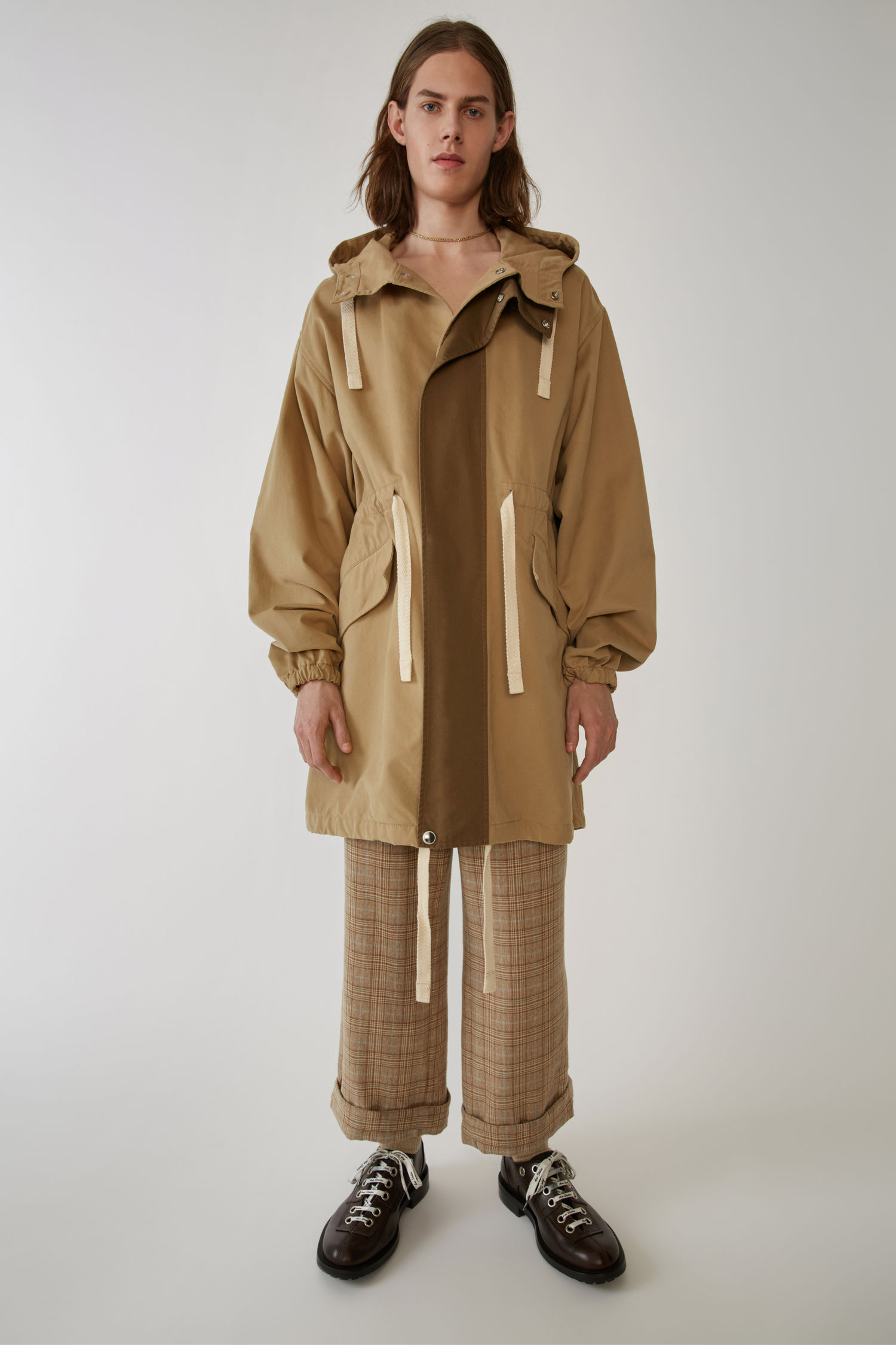 acne studios フィッシュテールモッズコート 48 19ss-