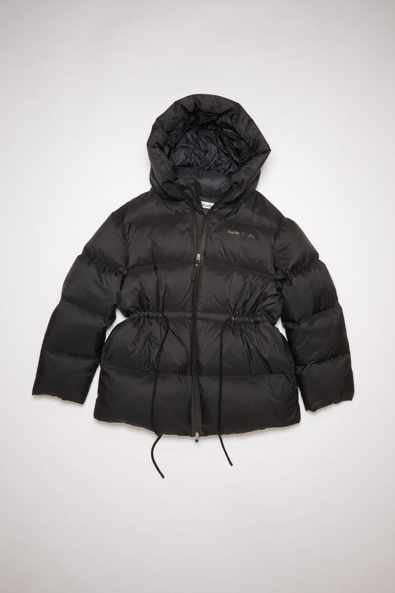 grey down puffer jacket