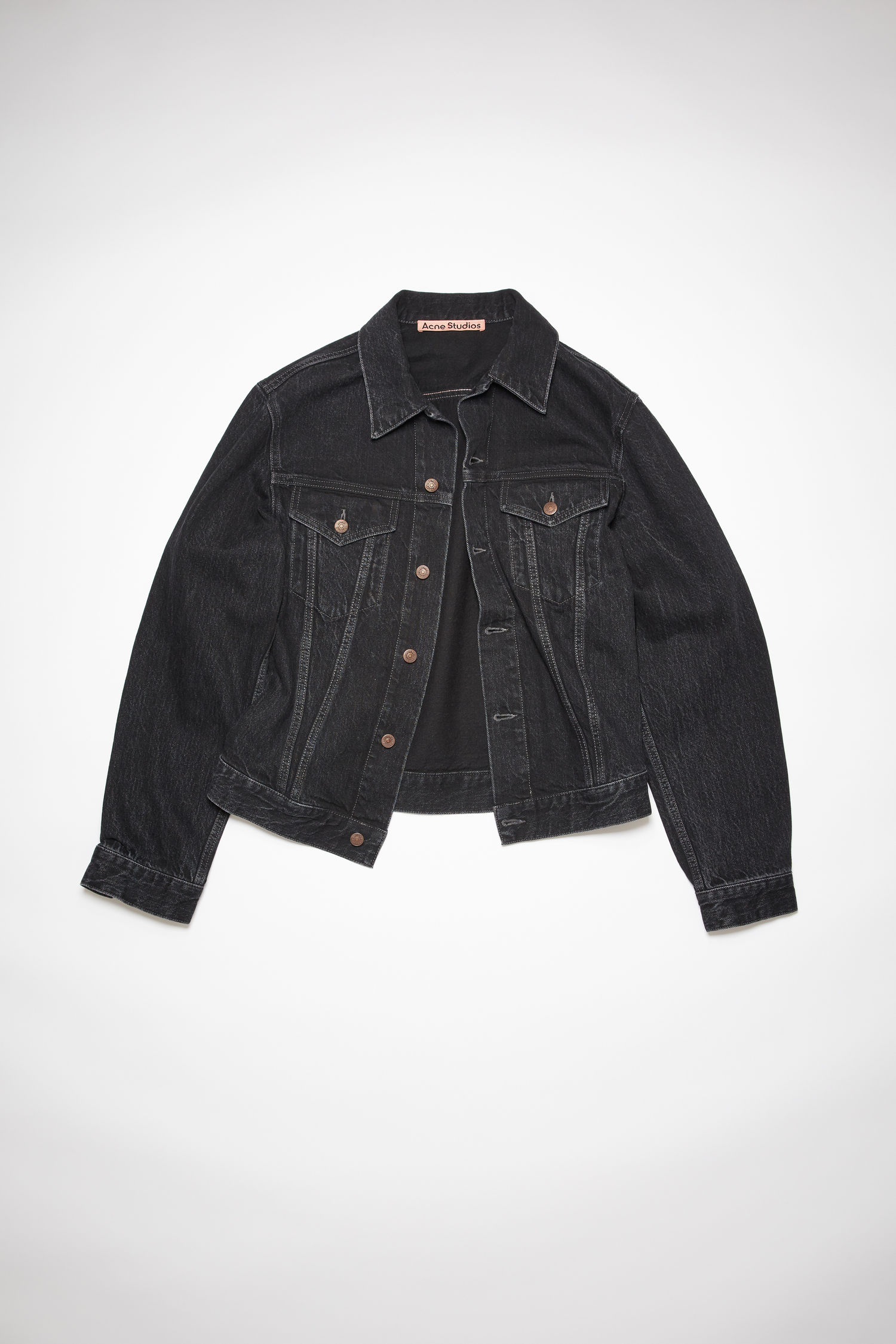 Acne Studios - Vintage denim jacket - Black