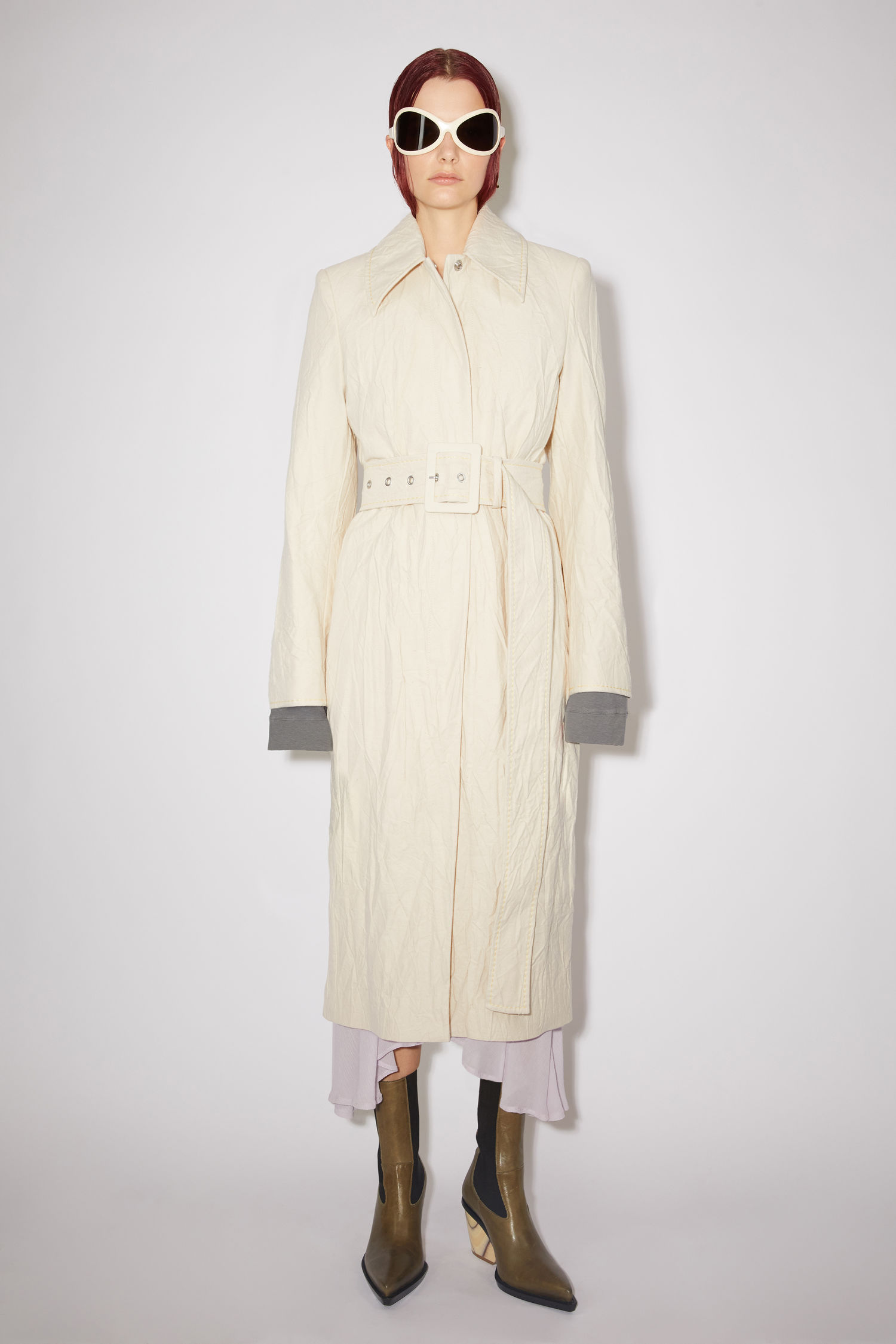 Acne Studios - Crinkled twill coat 