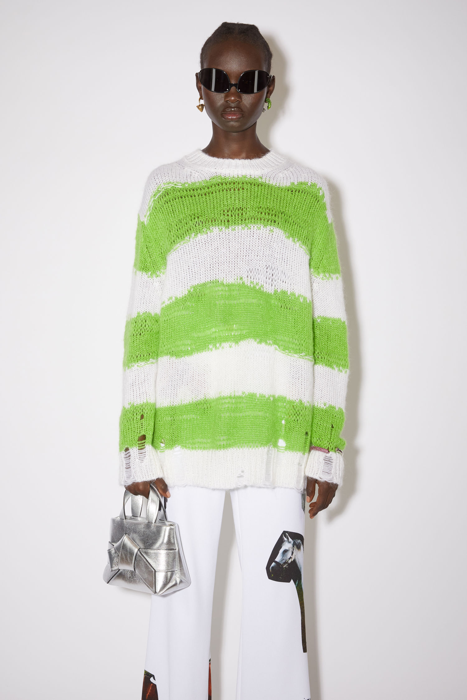 Acne Studios - Distressed crew neck 