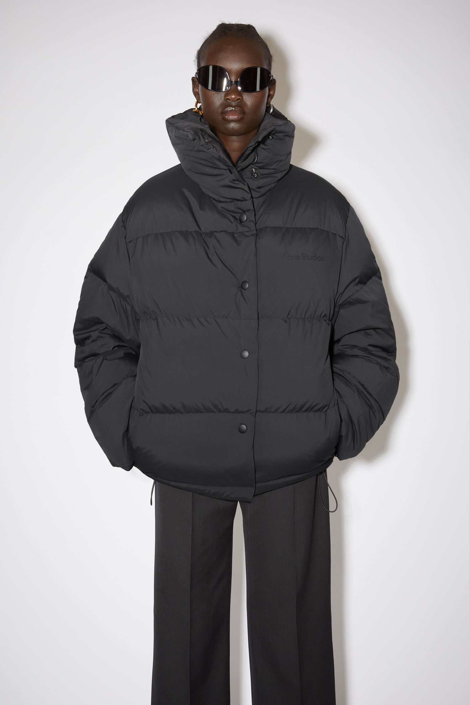 Acne Studios Black Down Puffer Jacket