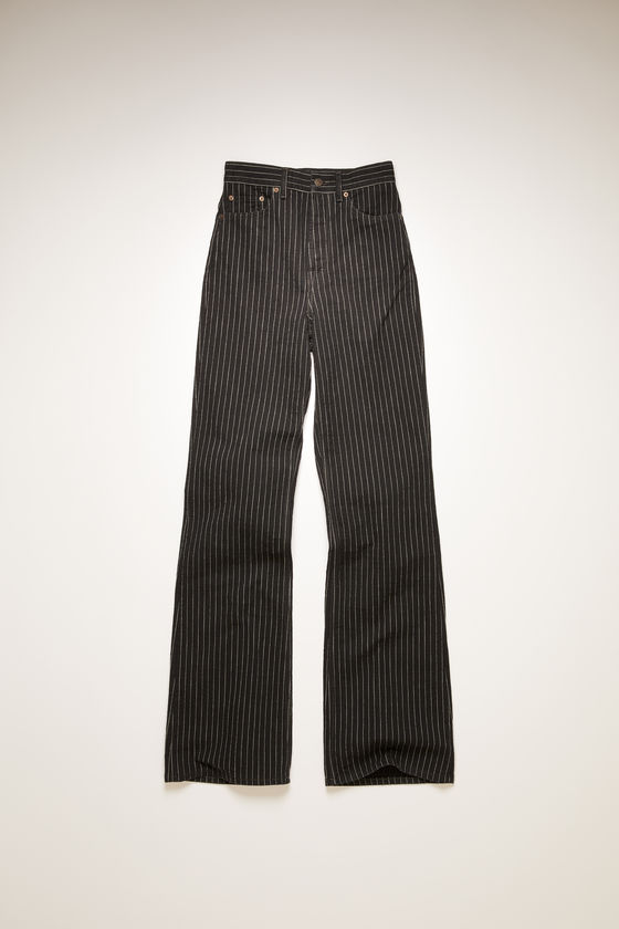 Acne Studios 1990 Black Pinstripe, Black