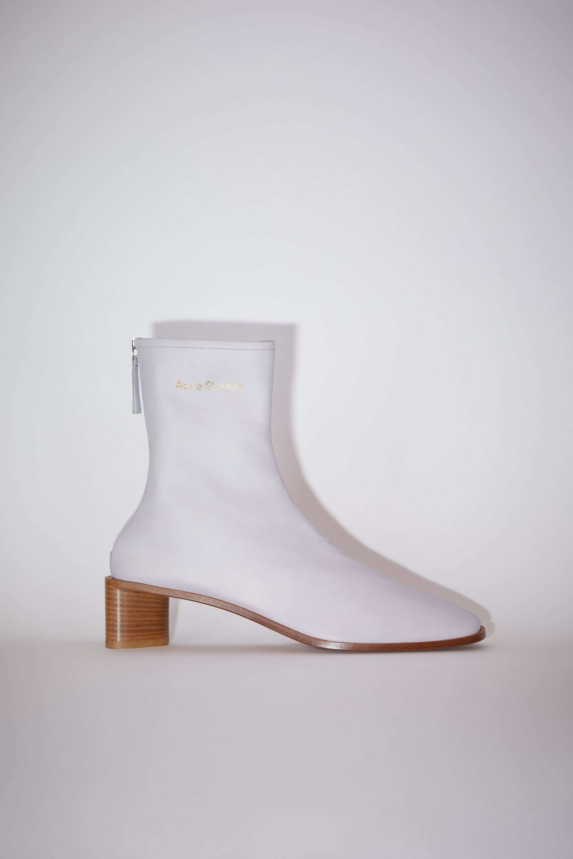 acne branded ankle boots