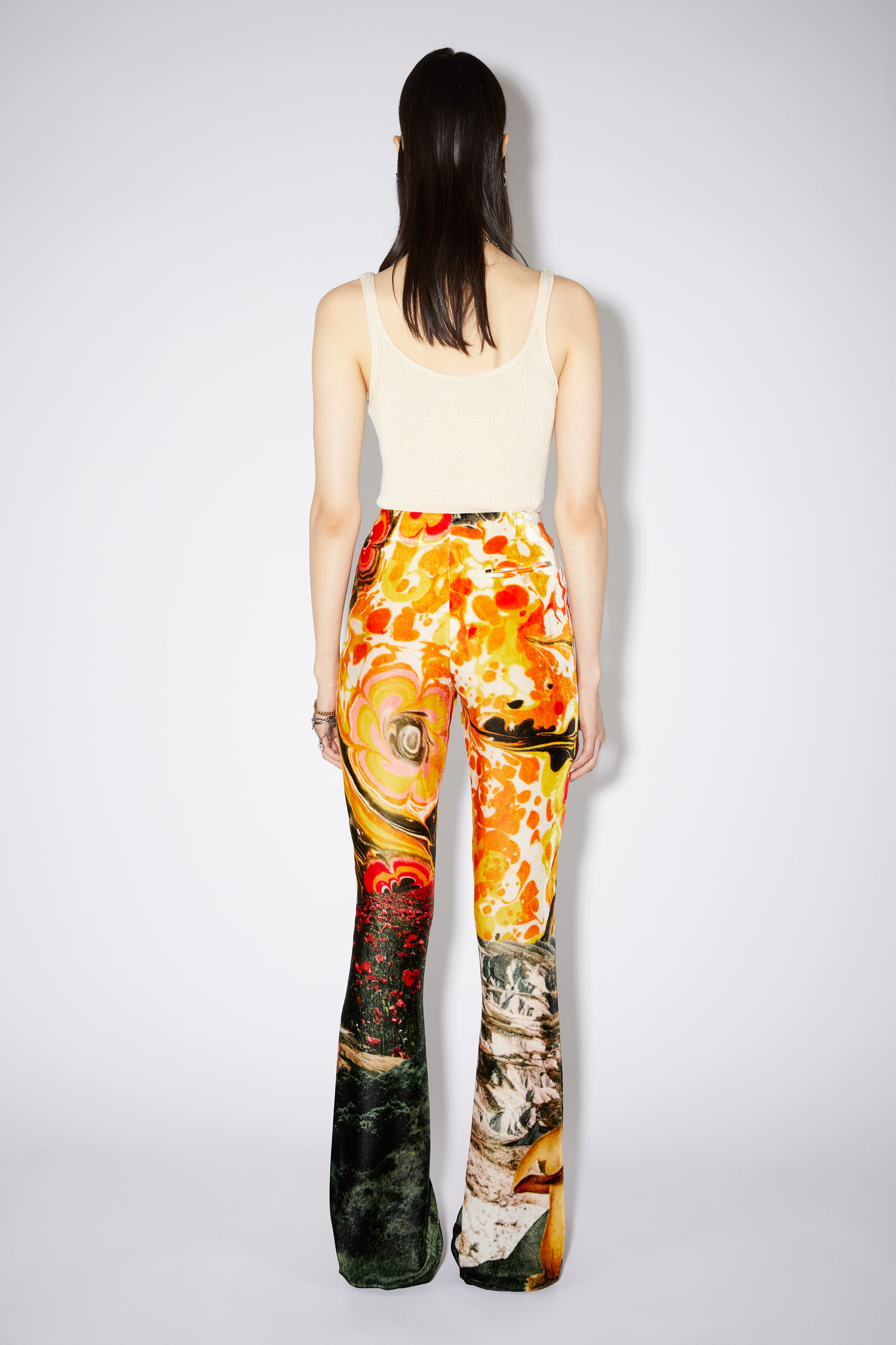 Acne Studios - Velvet trousers - Brown 
