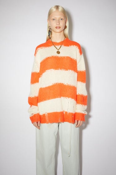 acne studios striped sweater