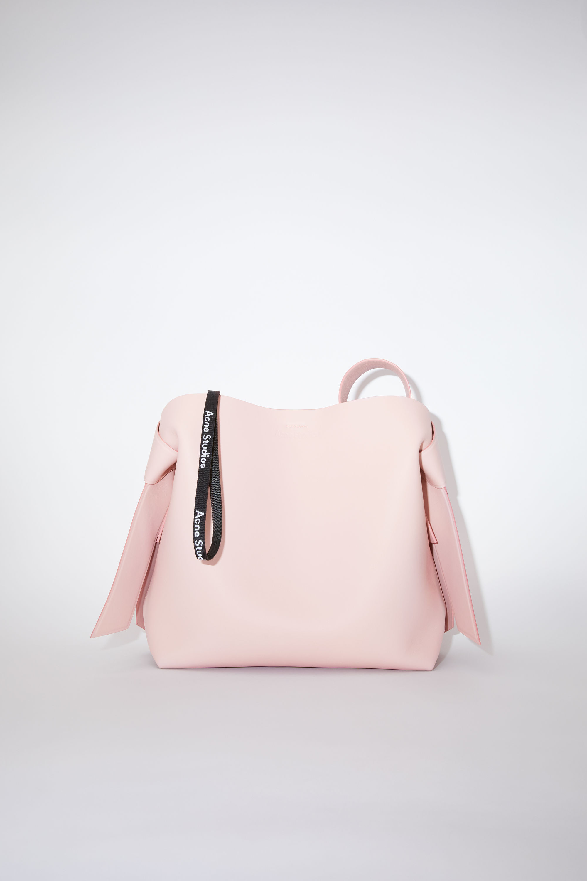 Acne Musubi Pink Acne Studios Mini Musubi Leather Top Handle Bag