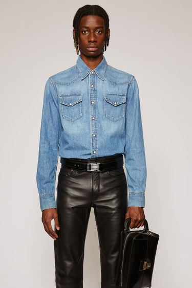 BL&Aring; KONST Acne Studios 2001 Mid Blue Trash Mid blue 375x