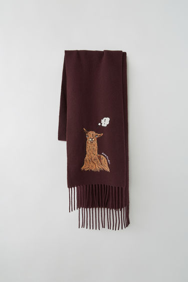 Accessories FN-UX-SCAR000025 Burgundy 375x